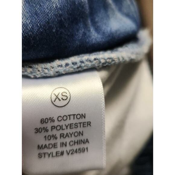 NWOT Fashion Nova Jean Women's XS Joggers Elastic Ankle High Rise - Picture 10 of 10